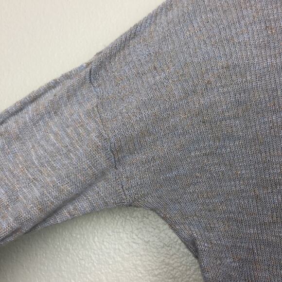 Vince XS Pastel Drop Shoulder Knit Circle Neck Top - Picture 8 of 16